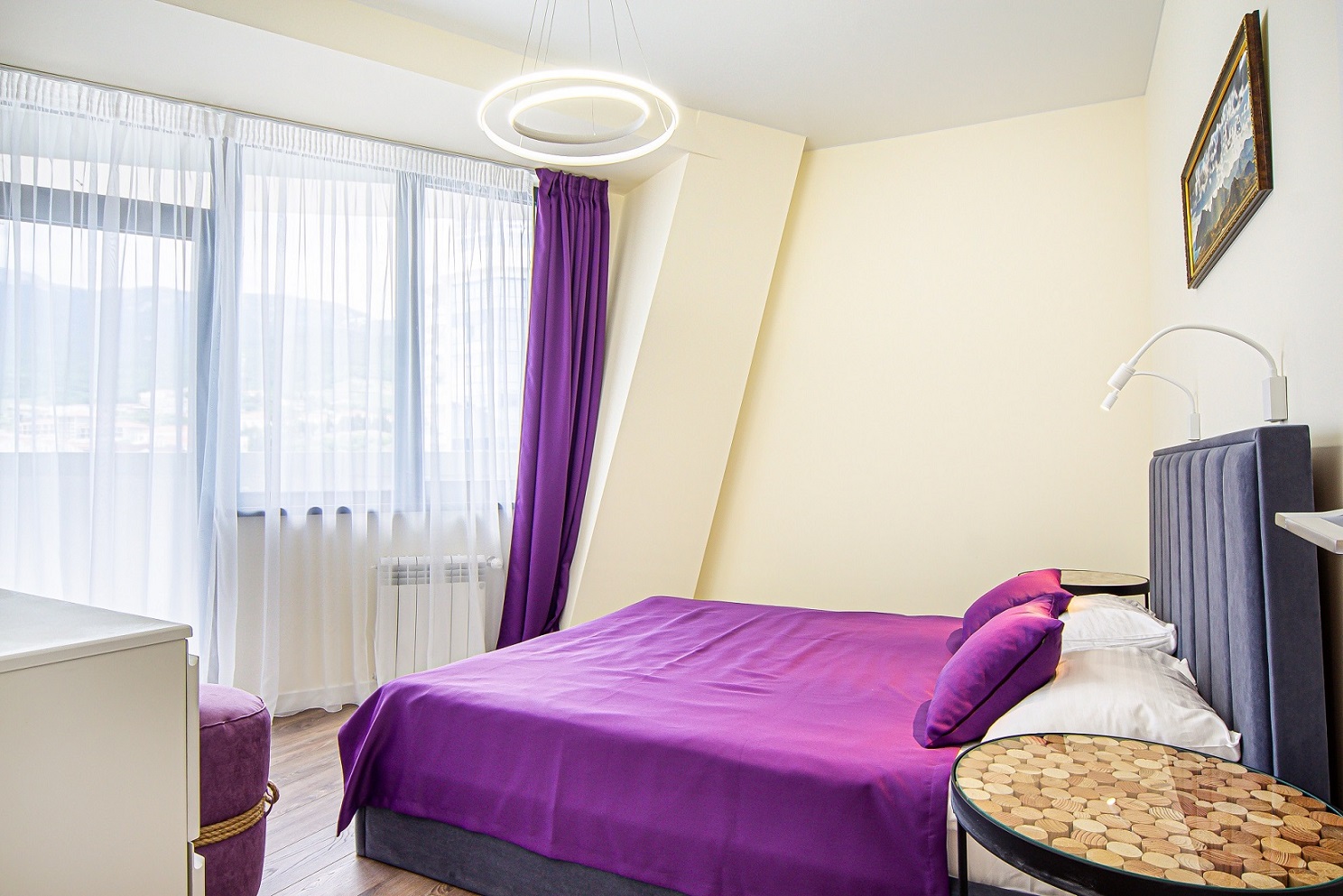 Апартаменты 2-местный 2-комнтаный с видом на горы