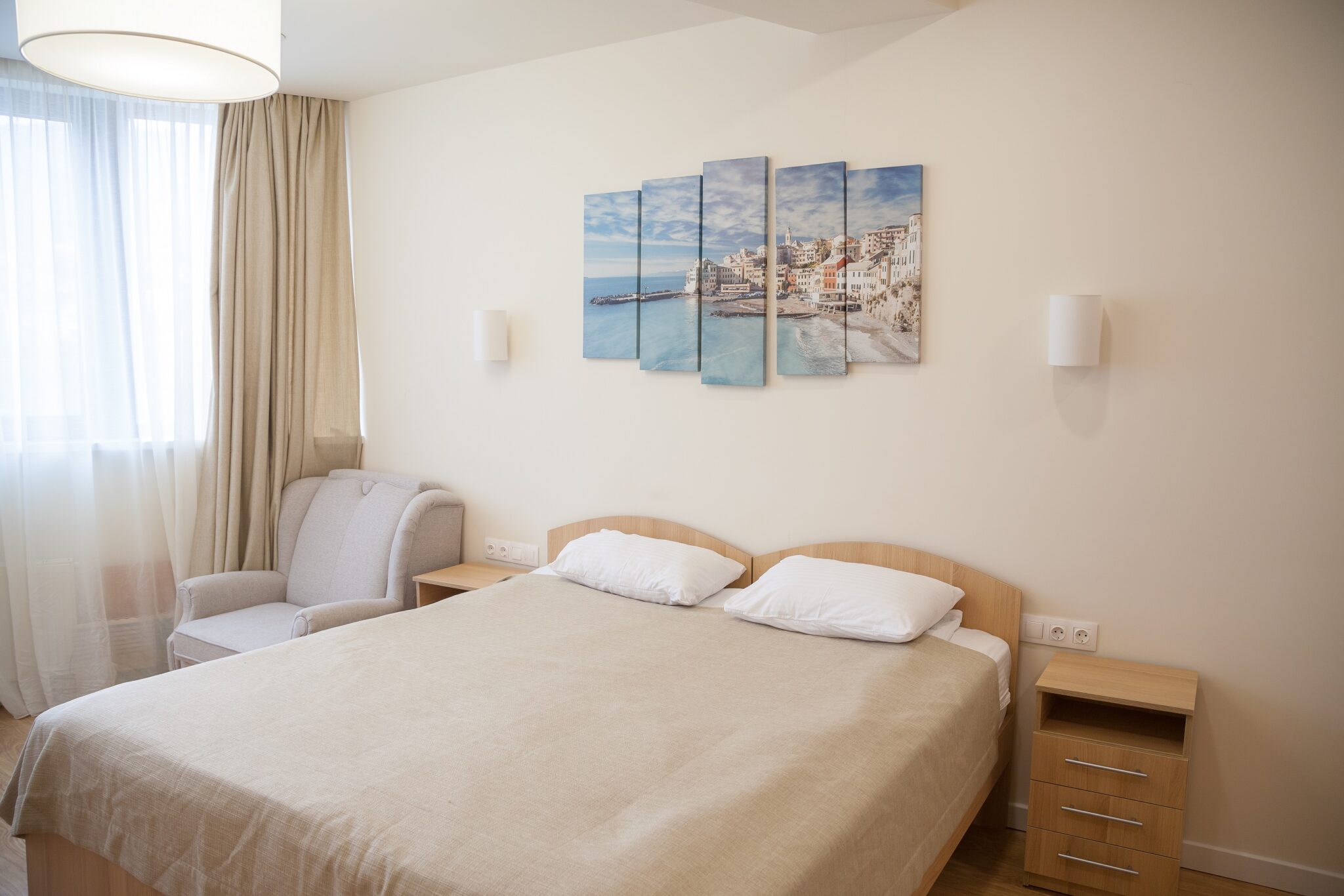 Апартаменты 2-местный 1-комнатные с видом на горы 